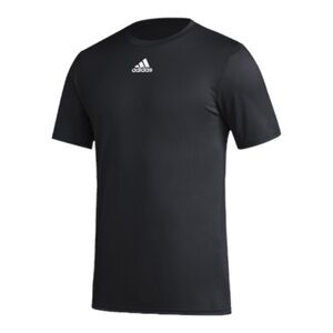 adidas Men's Short Sleeve Pregame BOS Tee in black/white (C1)